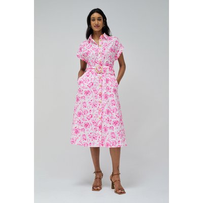 ROBE CHEMISIER AVEC BRODERIE ANGLAISE SALSA JEANS