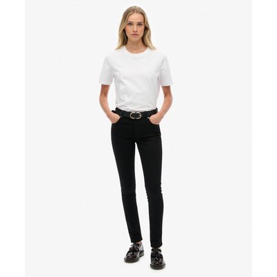 Jean skinny taille mi-haute en coton biologique SUPERDRY
