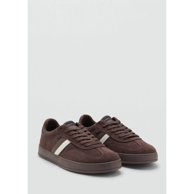 Tennis combinées cuir daim MANGO TEEN