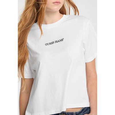 T-Shirt Logo Col Rond GUESS JEANS