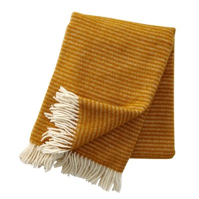 Plaid chaud laine agneau  Ralph KLIPPAN