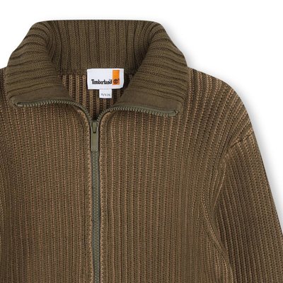 Cardigan zippé en tricot TIMBERLAND