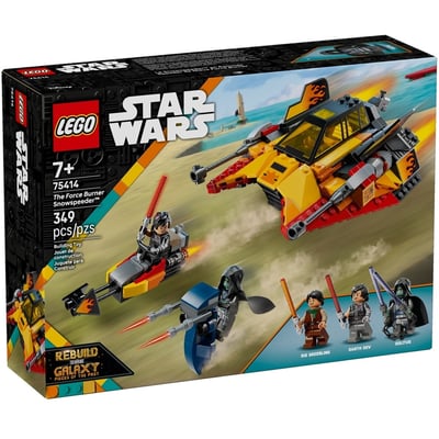 Le Snowspeeder™ en flammes LEGO