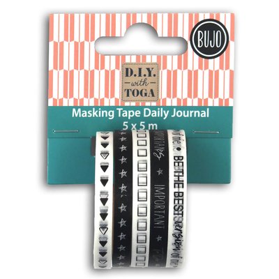 Mini rubans masking tapes Bullet journal DRAEGER PARIS