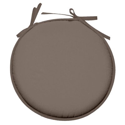 Galette de chaise ronde Unie Pop color EDEN