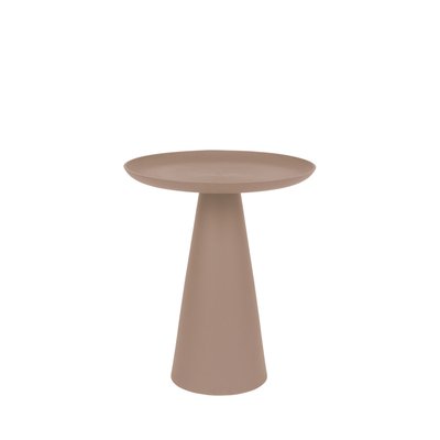 Table d'appoint ronde en aluminium ø34,5cm- RINGAR DRAWER