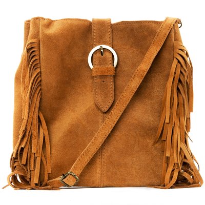 Sac bandoulière en cuir nubuck italien nubuck CHEYENNE OH MY BAG