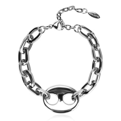 Bracelet maillon avec cabochon central grain de café ESMA HIPANEMA