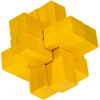 Casse-tête bambou La croix jaune FRIDOLIN