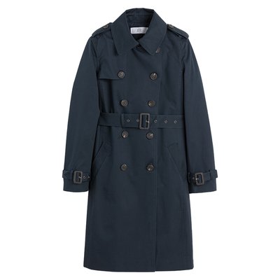 Trench lungo con bottoni LA REDOUTE COLLECTIONS