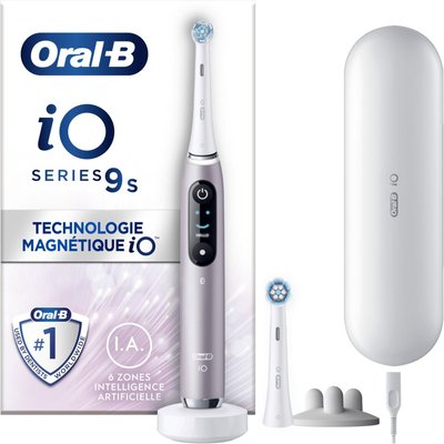 Brosse à dents électrique IO9s Serie s rose quartz ORAL B