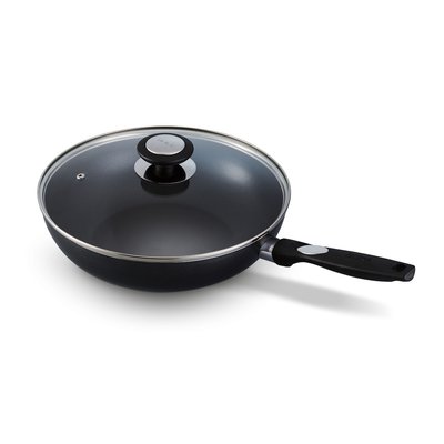 Poêle Wok couvercle Pro induc 28 cm BEKA