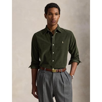 Getailleerd hemd in corduroy, Custom Fit POLO RALPH LAUREN