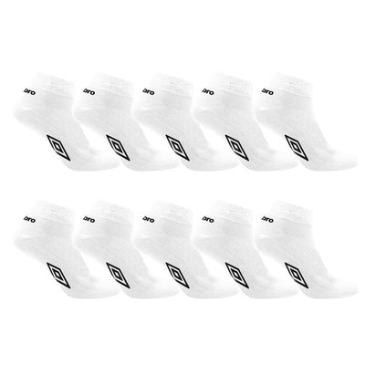 Lot de 10 Chaussette quarter coton UMBRO