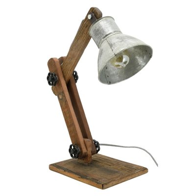 Lampe en bois recyclé et métal Archi AUBRY GASPARD
