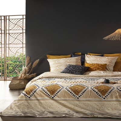 Parure de lit imprimée RAYURES KILIM ATMOSPHERA