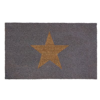Eco 100% Natural Star Doormat MY MAT COIR