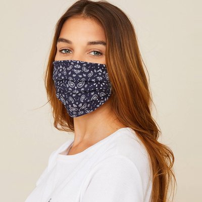 Lot de 2 masques en tissu lavables adultes MONOPRIX