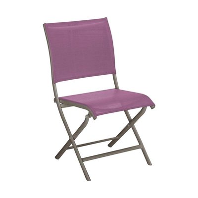 Chaise jardin pliante en aluminium Elegance PROLOISIRS