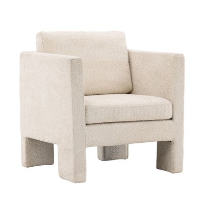 Fauteuil en tissu bouclette - Ragusa VENTURE HOME