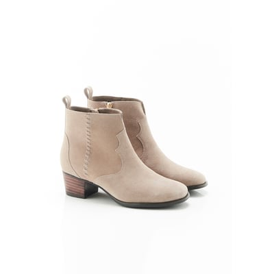 Bottines Vintage Camel USA En Cuir Marron Taille 6 (39/40) - Parfait état - Style Rétro Années 70/80