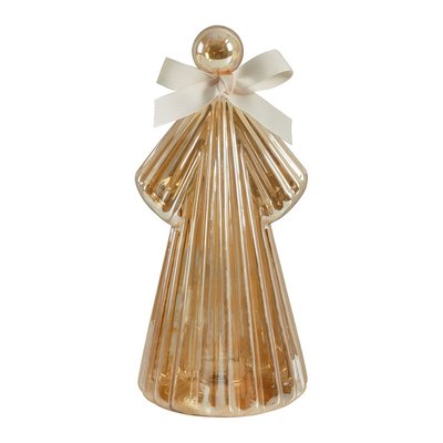 Ange lumineux doré - Grand modèle - H. 25 cm MATHILDE M