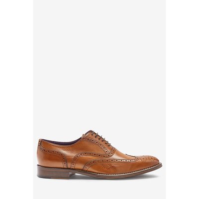 Richelieu En Cuir À Bout Golf Signature NEXT