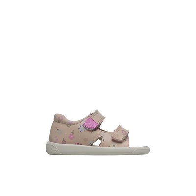 Sandales en cuir avec imprimé fleurs JULY NATURINO