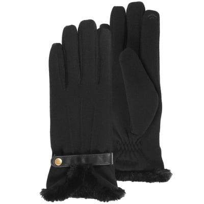 Gants tactiles, chauds, doublés imitation fourrure, taille unique ISOTONER
