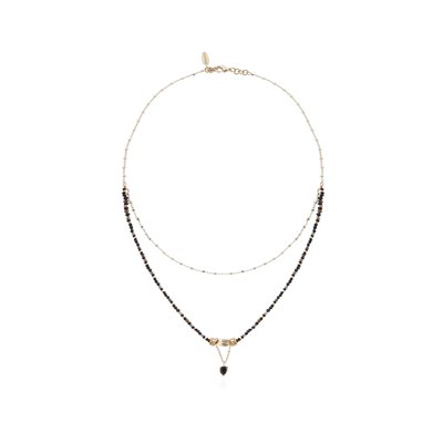 Collier multirangs perles et pendentif TALENA HIPANEMA