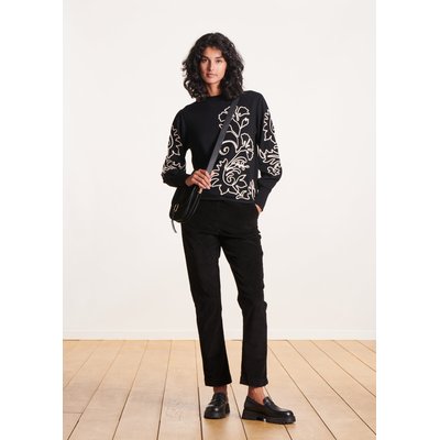 Pantalon droit velours LA FEE MARABOUTEE