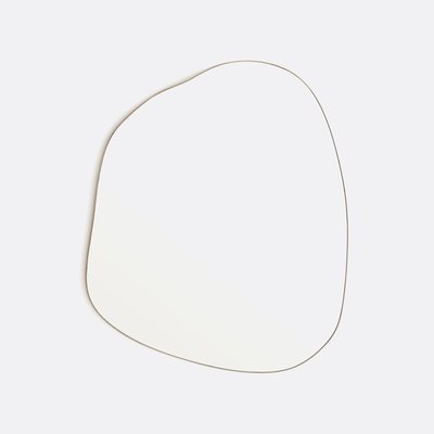 Miroir forme organique, longueur 88,9 cm, hauteur 74,6 cm, ORNICA LA REDOUTE INTERIEURS