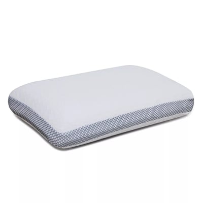 Oreiller fibres synthétiques blanc Memoform respirant memoire de forme GARNIER THIEBAUT