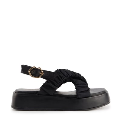 Sandales En Cuir Sia Satin BONS BAISERS