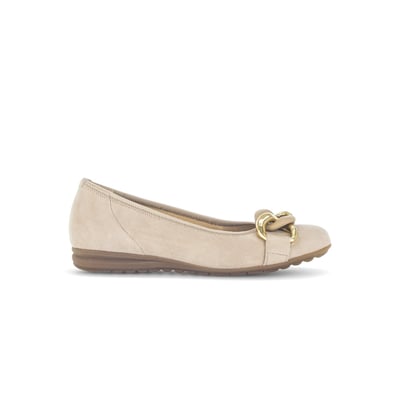 Ballerines en cuir à talon compensé GABOR