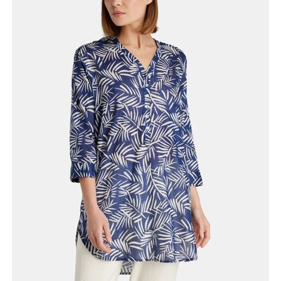 Tunique De Plage Tige Kurta Imprimé Fantaisie Coton Biologique GALERIES LAFAYETTE