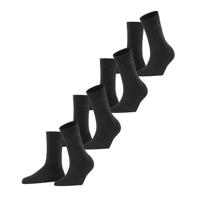 Chaussettes Solid 4-Pack Coton (biologique) Opaque ESPRIT
