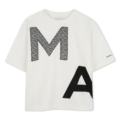 T-shirt en coton bicolore MARC JACOBS