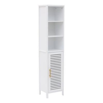 Colonne de salle de bain rectangulaire avec porte OREA 5FIVE SIMPLY SMART