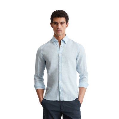 Chemise shaped en pur lin MARC O'POLO