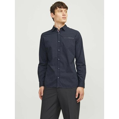 Chemise à micro motifs slim JACK & JONES