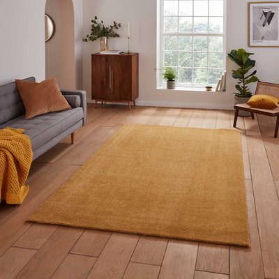 Soft Shaggy Washable Plain Rug SO'HOME