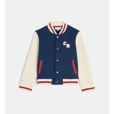 Blouson teddy tapeq bicolore CADET ROUSSELLE