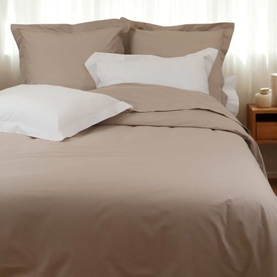 Parure housse de couette coton percale 200 fils DESIREE LINANDELLE
