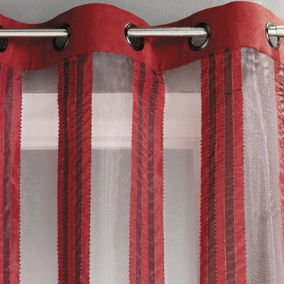 Voilage en Organza Rayures verticales HOME MAISON