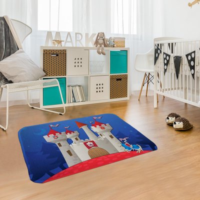 Tapis enfant tissé DOUX CAS UN AMOUR DE TAPIS