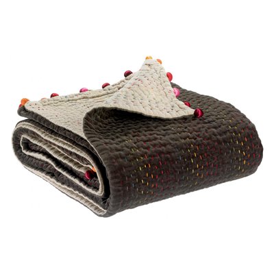 Plaid uni Gastounet VIVARAISE