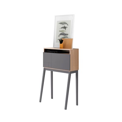 Bureau en mélamine porte rabattable, Bristol HERDASA