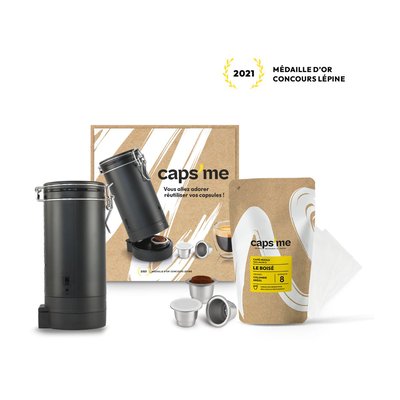 Capsule réutilisable le coffret noir CAPS ME