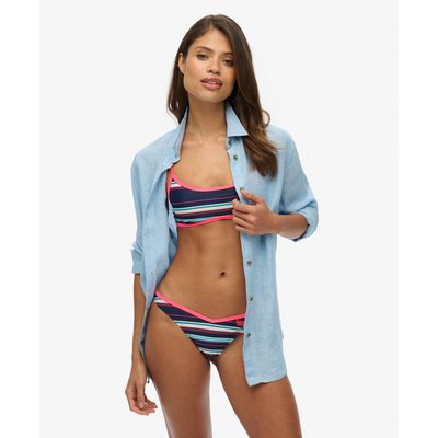 Haut de bikini rayé recyclé SUPERDRY